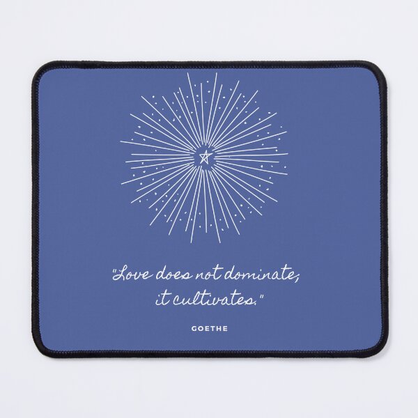 Item preview, Goethe Quote “Love does not dominate, it cultivates.” designed and sold by Lauren  Chandler.