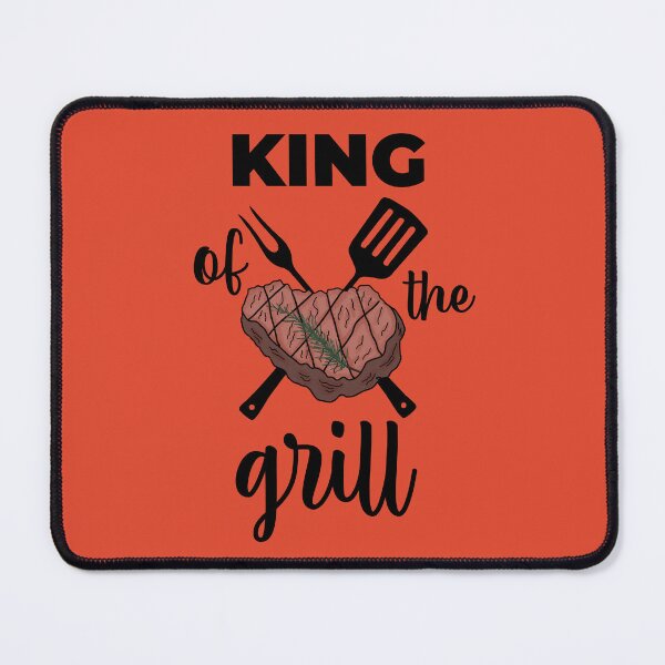 Item preview, King Of The Grill, Funny Novelty BBQ Barbecue , Barbecue Gift designed and sold by DesignHouse07.