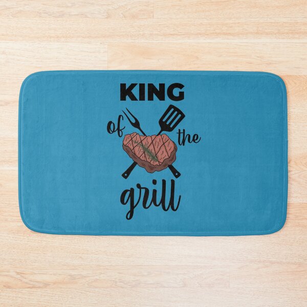 Item preview, King Of The Grill, Funny Novelty BBQ Barbecue , Barbecue Gift designed and sold by DesignHouse07.