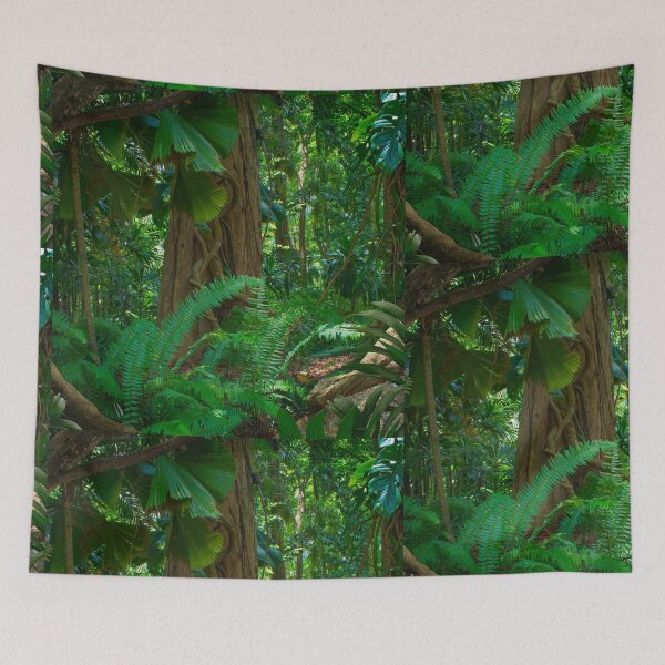Item preview, Green Rainforest Trees designed and sold by silviaol.