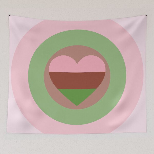 Item preview, Gynoromantic Pride Flag Circle designed and sold by kiippers.