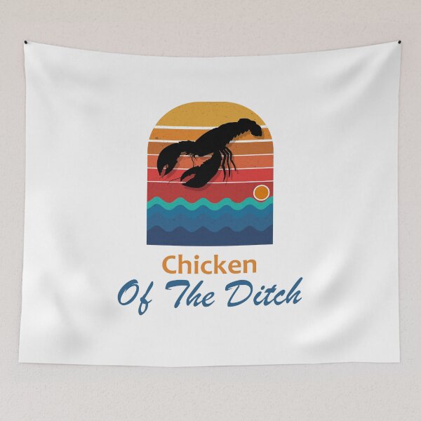 Item preview, chicken of the ditch retro vintage - Sunset Art designed and sold by sbe-zone.