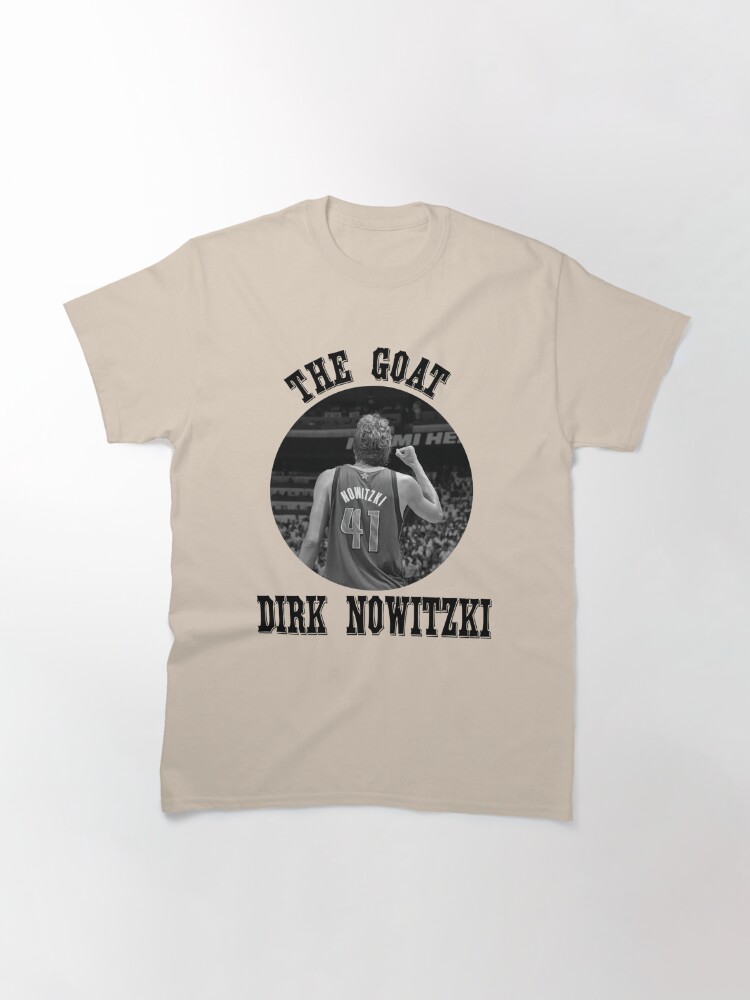 Discover Light Blue legend Dirk Nowitzki Classic T-Shirt