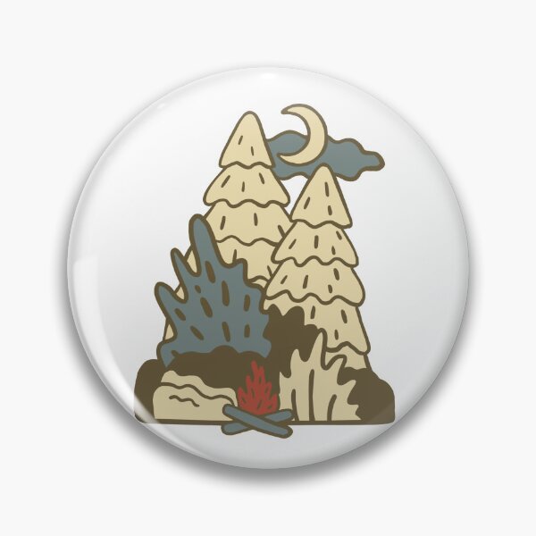 Item preview, Stylized campfire designed and sold by smcewencote.