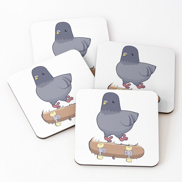 Item preview, SKATING PIGEON designed and sold by Angelica Maria  Franco Cano.