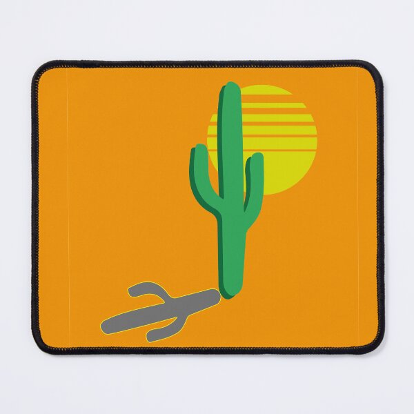 Item preview, Bohemian desert landscape sunset cactus abstract art  designed and sold by T-Mex.