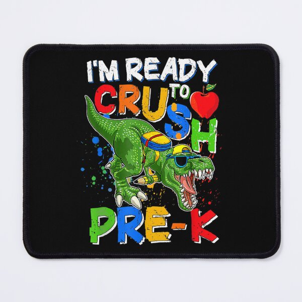 Item preview, I'm Ready To Crush Pre K T Rex Dino Holding Pencil designed and sold by Mariaxjulio.