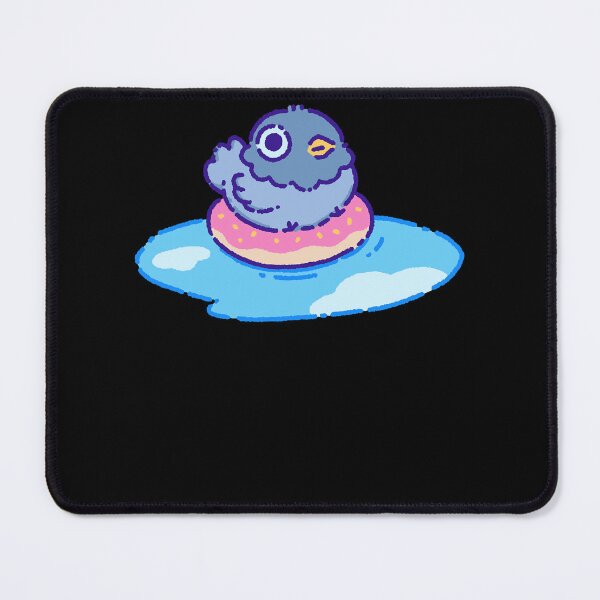 Item preview, Cute pigeon on a donut floater in a puddle designed and sold by THOMHIRTZEL.