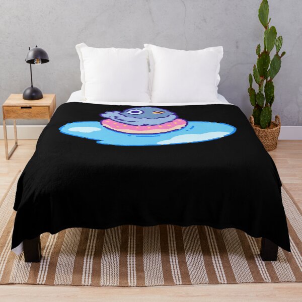Item preview, Cute pigeon on a donut floater in a puddle  designed and sold by THOMHIRTZEL.