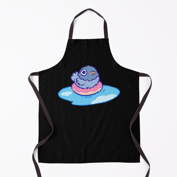 Item preview, Cute pigeon on a donut floater in a puddle  designed and sold by THOMHIRTZEL.