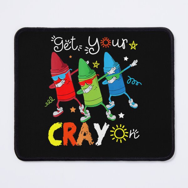 Item preview, Kids Get Your Cray On First Day Of School Dabbing Crayon designed and sold by Mariaxjulio.