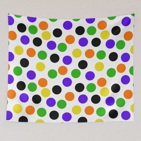 Item preview, Halloween Polka Dot designed and sold by MGuyerArt.