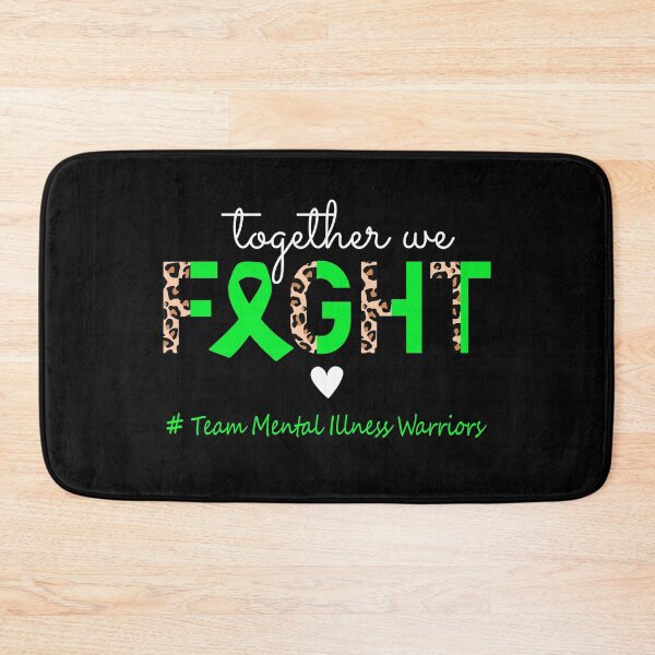 Item preview, Mental Illness Awareness Together We Fight Team Mental Illness Warriors designed and sold by whlrcheryl.