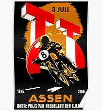 "MOTORRAD GRAND PRIX" Vintage RACING Werbung Print Poster
