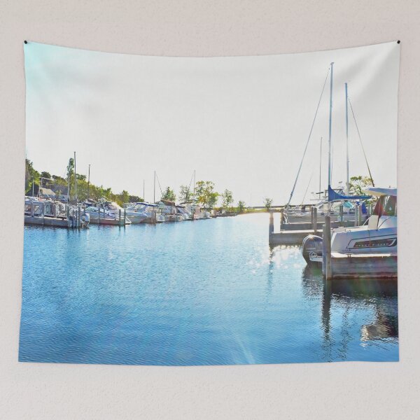 Item preview, Marquette Marina Morning designed and sold by VikingVisual.
