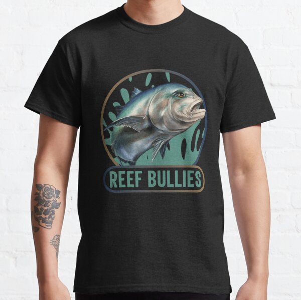 Carp Fish, Cyprinidae Fishing T-Shirt, Left Chest Embroidered Tee