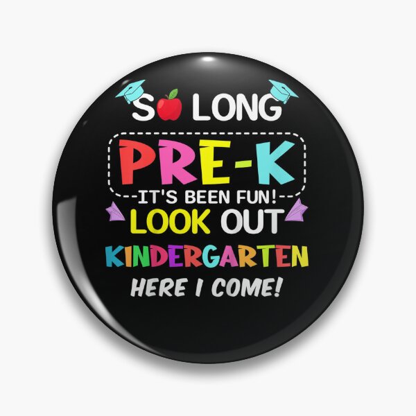 Item preview, Kids Kids So Long Pre-K Kindergarten Here I Come pre-k graduation designed and sold by Mariaxjulio.