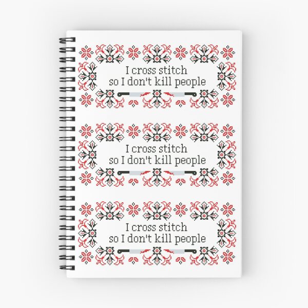 Item preview, I cross stitch quote - Pixel Style designed and sold by cloudsfactory.