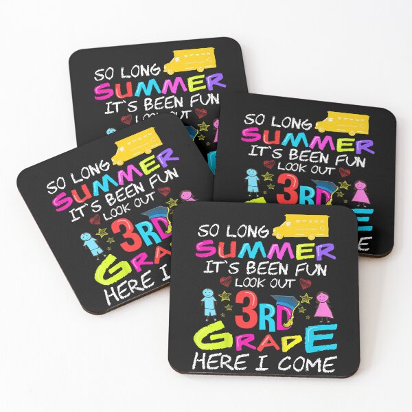 Item preview, Kids So Long Summer First Day Back to School 3rd Grade Students T-Shirt designed and sold by BregerMallory.