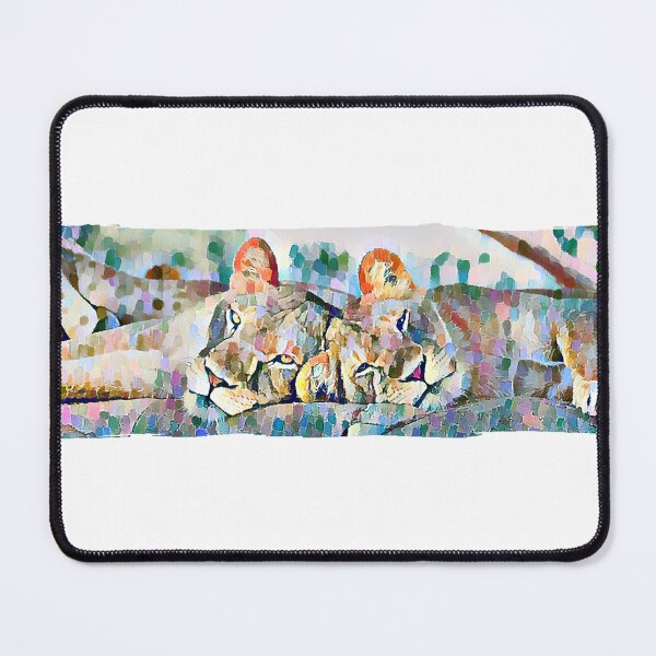 Item preview, Two Lions designed and sold by Intriguing Eclectives by Janelle K.