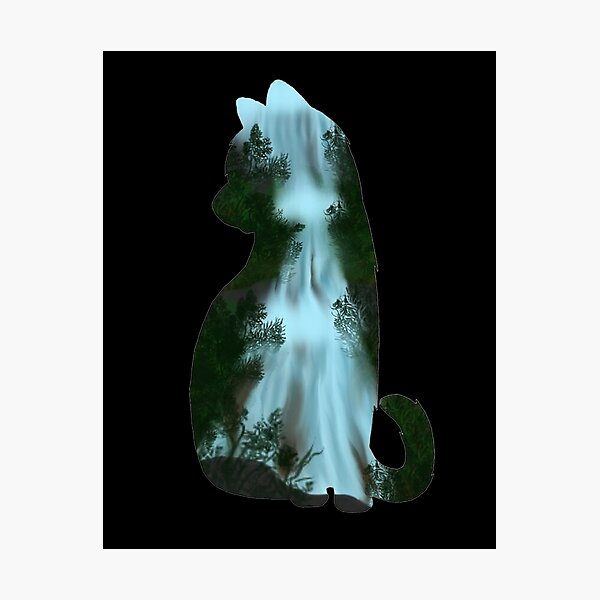 Riverclan Cat T Shirt Photographic Print