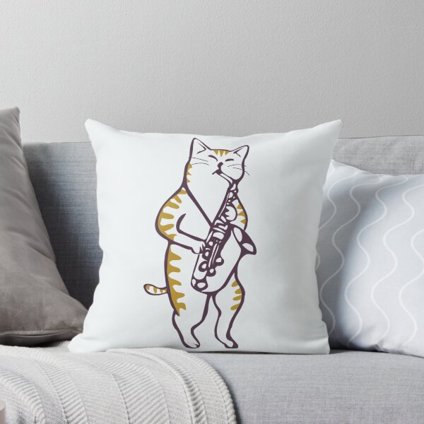 Item preview, Saxomaphone Cat designed and sold by ootzie.