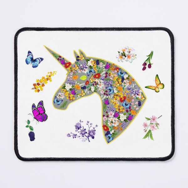 Item preview, Unicorn and Flowers designed and sold by Intriguing Eclectives by Janelle  K.