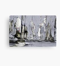 decayed Canvas Print