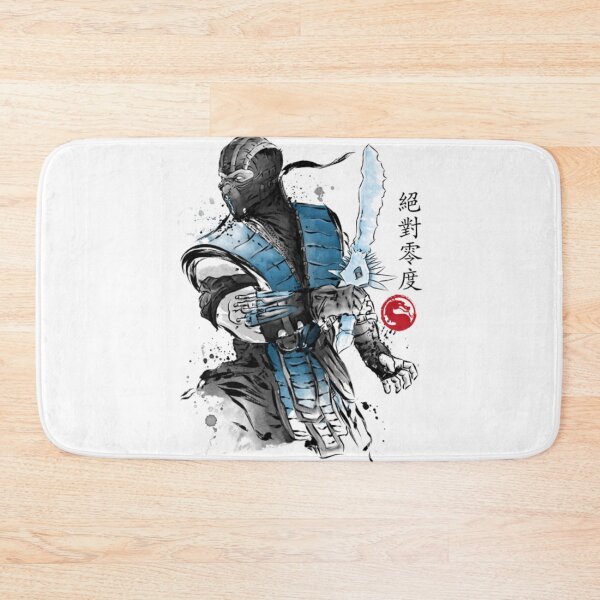 Item preview, Mortal Kombat Ice Warrior sumi-e  designed and sold by HeatherRiveraa.