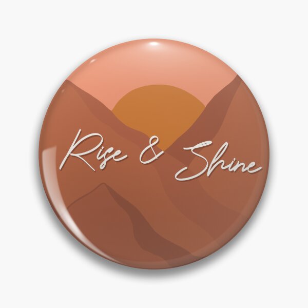 Item preview, Rise and shine mountain scene designed and sold by Pistoledesigns.