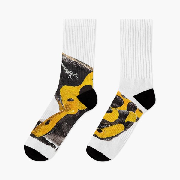 Item preview, Yellow and Black, Yellow-Banded Poison Dart Frog - Custom Pet Portrait Art Studio designed and sold by Custom Pet Portrait Art Studio.