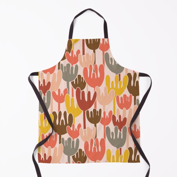 Item preview, Bold minimalist Matisse Inspired field of tulip flowers designed and sold by FrancesPoff.
