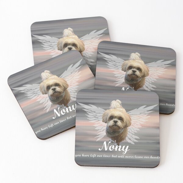 Item preview, Nony Dog Tribute Angel Portrait  designed and sold by Deborah Camp.