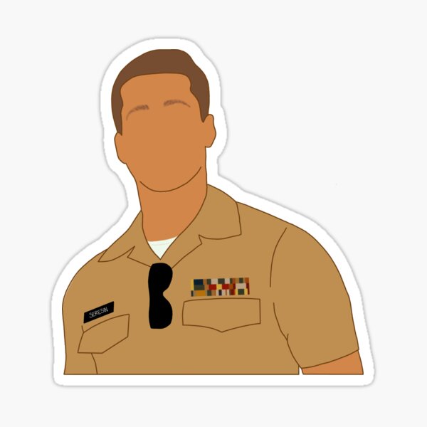 Jake Seresin The Hangman Top Gun Maverick | Sticker