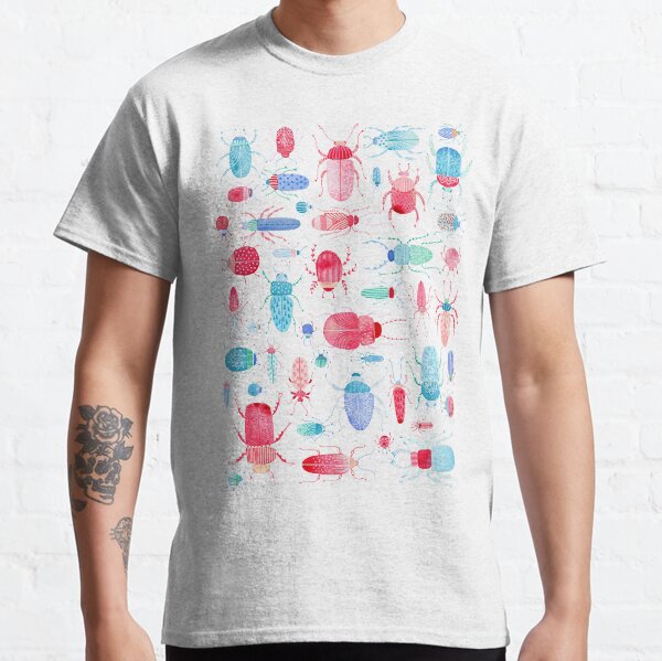 Watercolor Beetles Classic T-Shirt