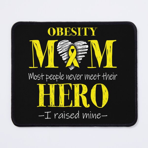 Item preview, Proud Obesity Mom HERO I Raised Mine designed and sold by Mnrshirley.