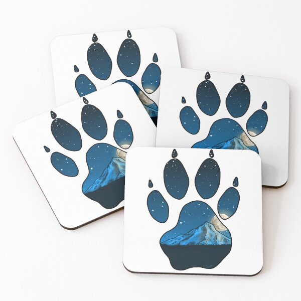 Item preview, Wolf Paw Print - Mount Hood designed and sold by Fernheart Designs.