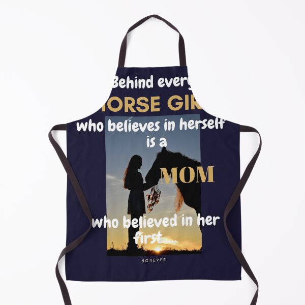 Item preview, Behind Every Horse Girl Who Believes In Herself Is A Mom Who Believed In Her First Essential T-Shirt designed and sold by NG4ever.