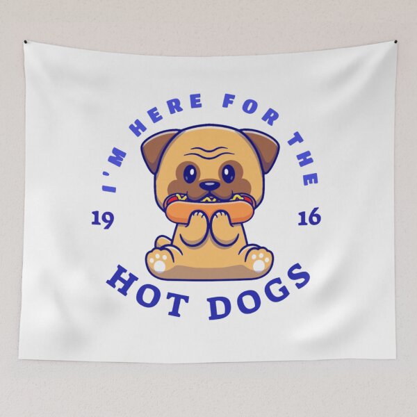 Item preview, I'm here for the hot dog designed and sold by byrne-ma.