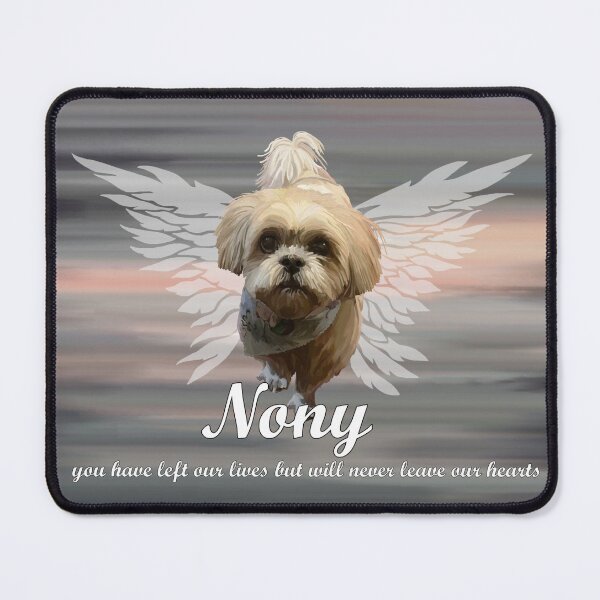 Item preview, Nony Dog Tribute Angel Portrait designed and sold by Deborah Camp.