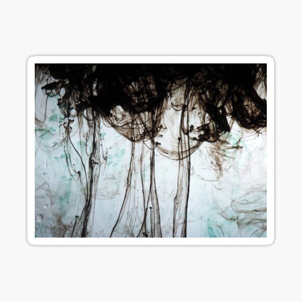 Black Clouds Sticker