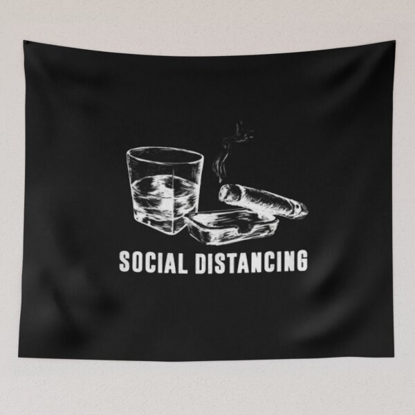 Item preview, Cigars Social Distancing designed and sold by JoesphBruen.
