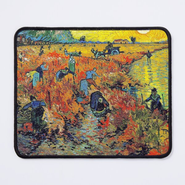 Item preview, The Red Vineyard - Vincent van Gogh designed and sold by SimpleJoyStyle.