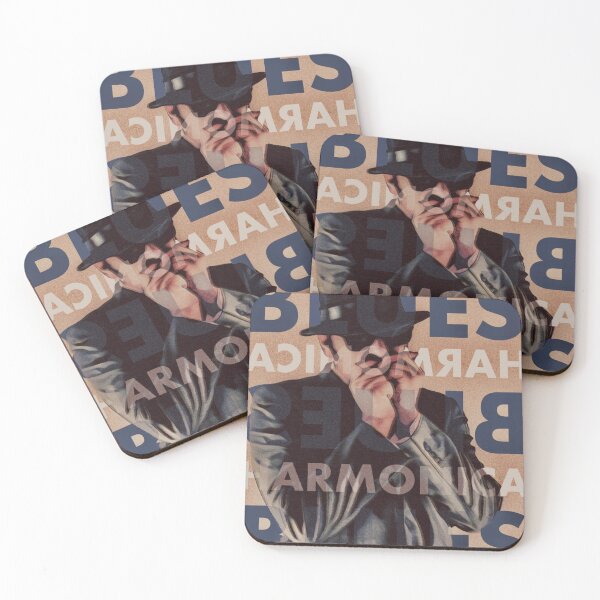 Item preview, Blues player Harmonica  designed and sold by SmARTNiki.