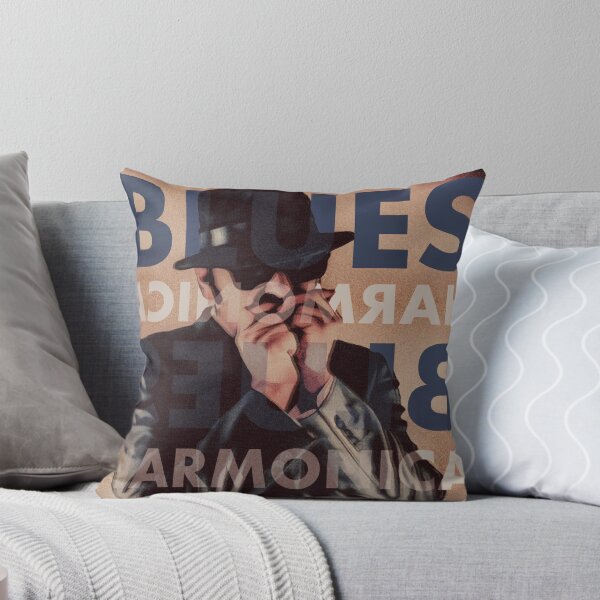 Item preview, Blues player Harmonica designed and sold by SmARTNiki.