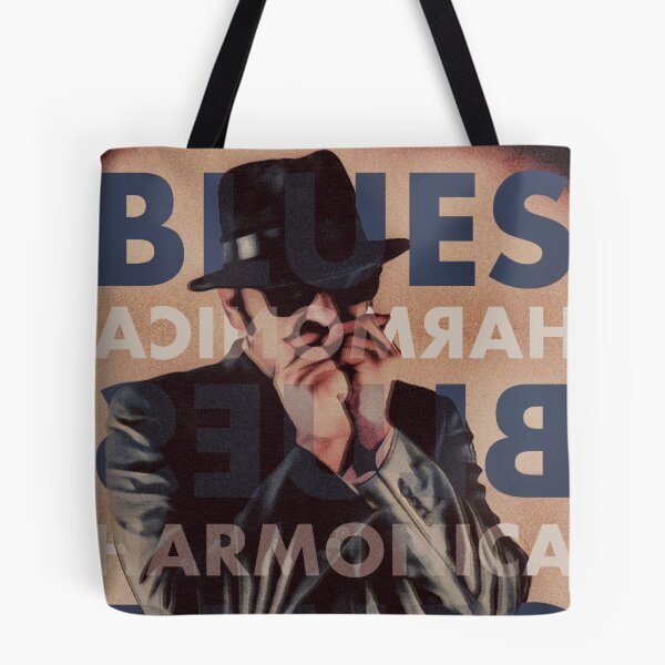 Item preview, Blues player Harmonica  designed and sold by SmARTNiki.