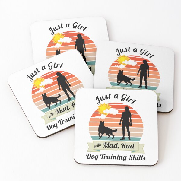 Item preview, Mad Rad Dog Training Skills | Retro Dog Trainer Design with German Shepherd and Vintage Sunset  designed and sold by arlutai.