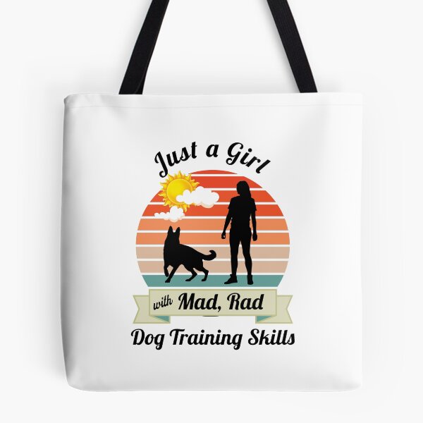 Item preview, Mad Rad Dog Training Skills | Retro Dog Trainer Design with German Shepherd and Vintage Sunset  designed and sold by arlutai.