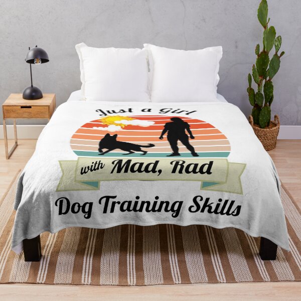 Item preview, Mad Rad Dog Training Skills | Retro Dog Trainer Design with German Shepherd and Vintage Sunset  designed and sold by arlutai.