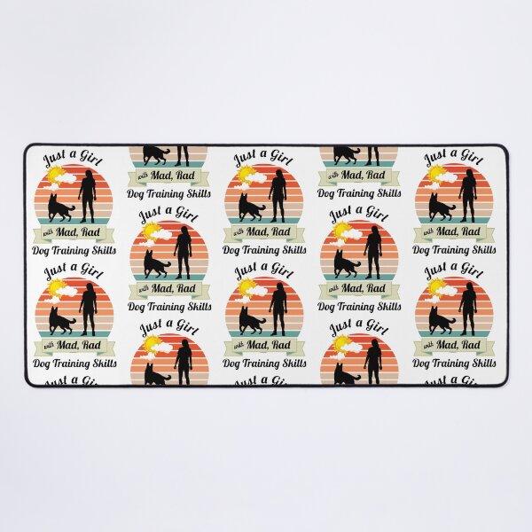 Item preview, Mad Rad Dog Training Skills | Retro Dog Trainer Design with German Shepherd and Vintage Sunset  designed and sold by arlutai.